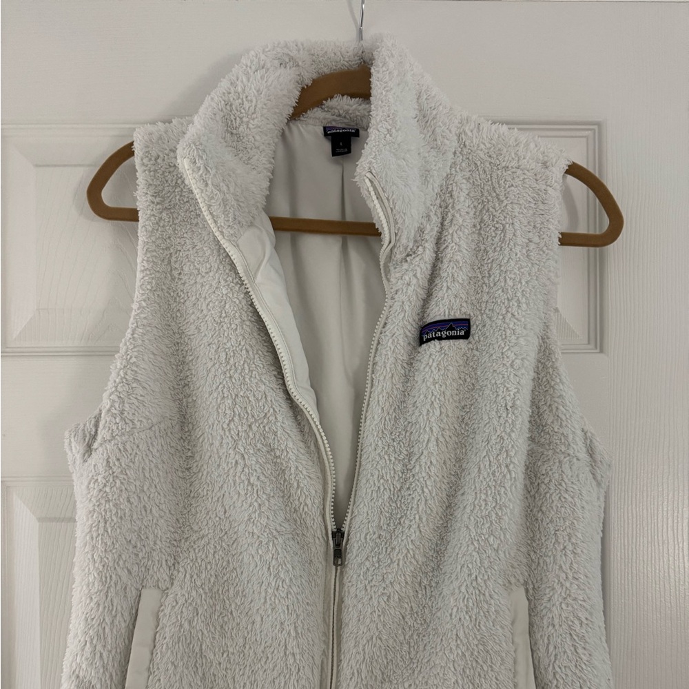 Patagonia Women's Cream Fleece Vest size L